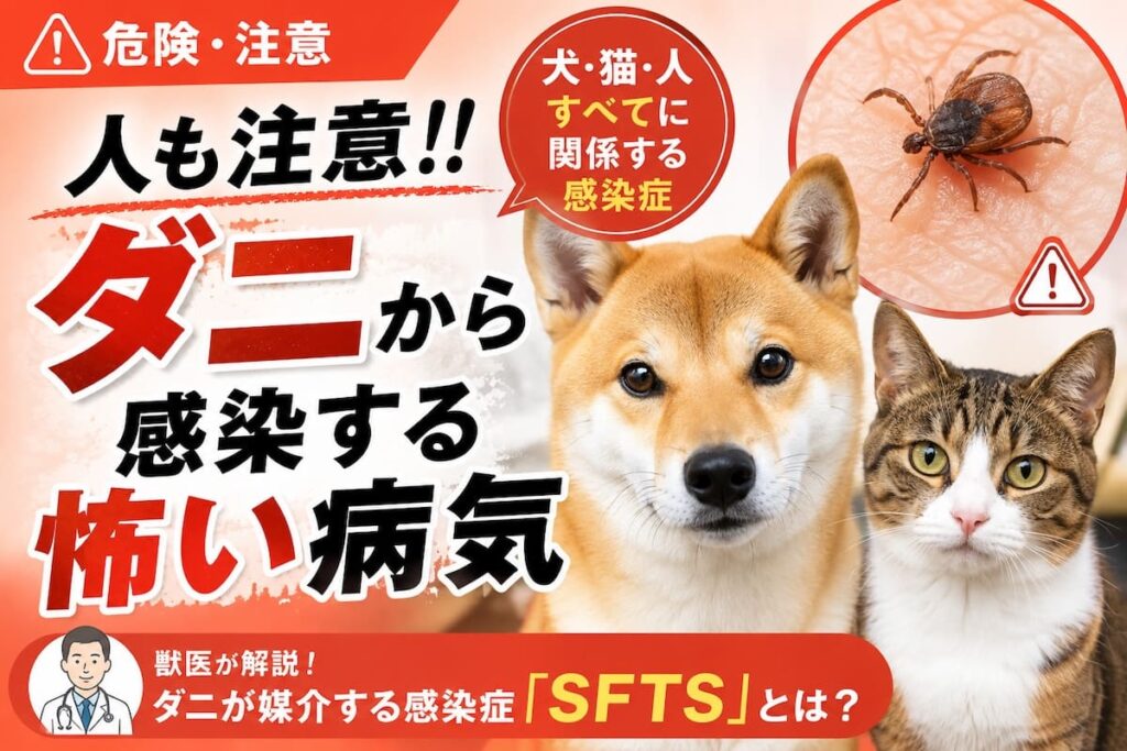 犬と猫のダニの感染症についての画像